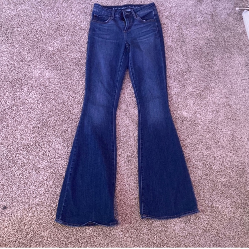 Dark Wash Bell Bottoms medium rise